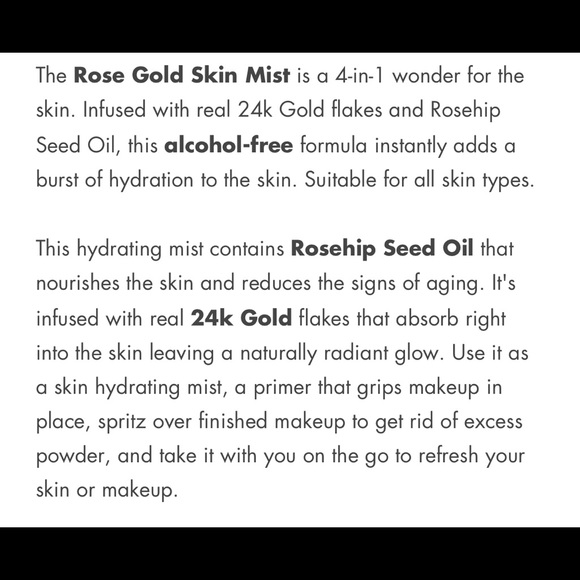 💦 fARSALI QUENCH MOISTURE REPLENISHING SERUM & ROSE GOLD SKIN MIST SET - Picture 16 of 16